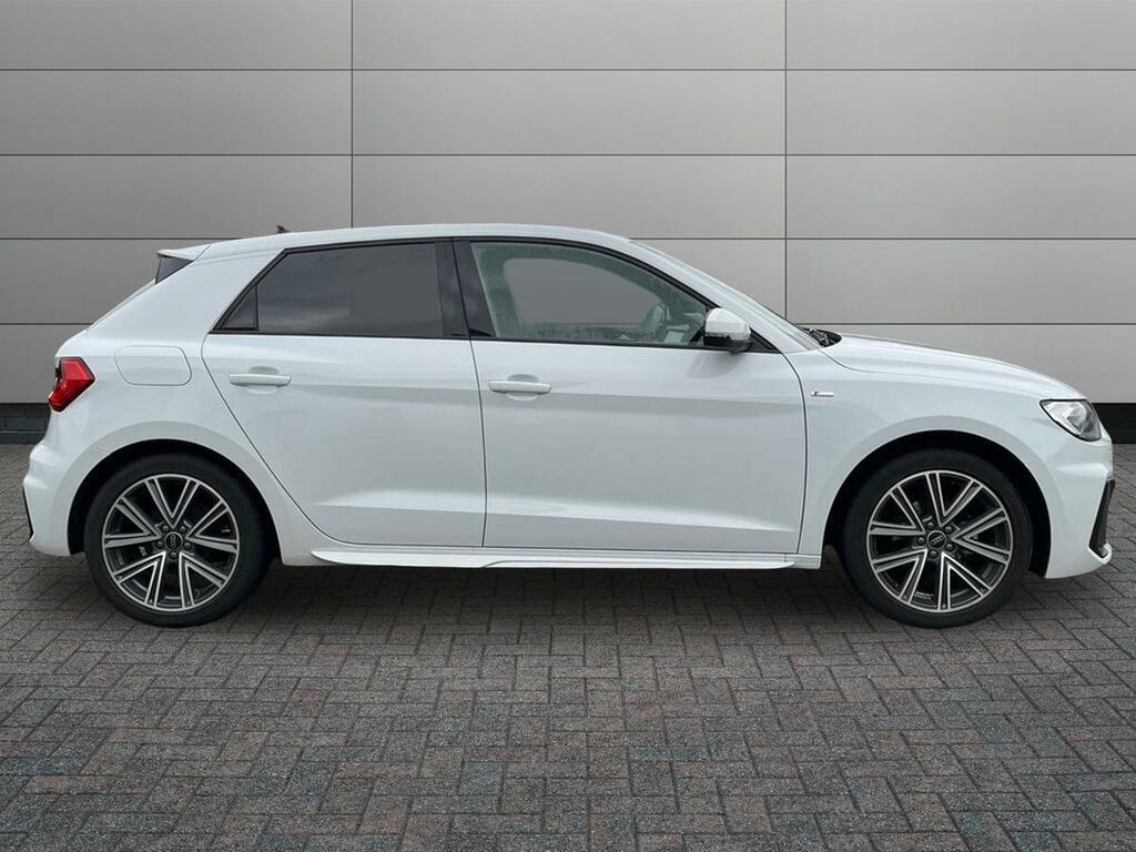 Audi A1 1.0 Tfsi 25 S Line Sportback S Tronic Euro 6 Ss CP25NFO White #5