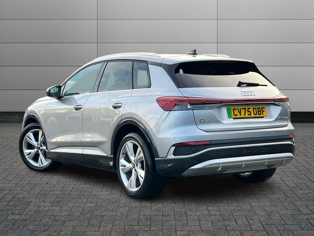 Audi Q4 E Tron 45 S Line 82Kwh CV75OBF Silver #2