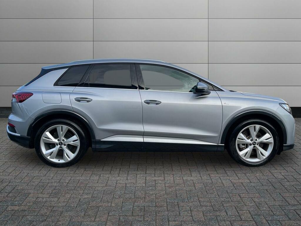 Audi Q4 E Tron 45 S Line 82Kwh CV75OBF Silver #5