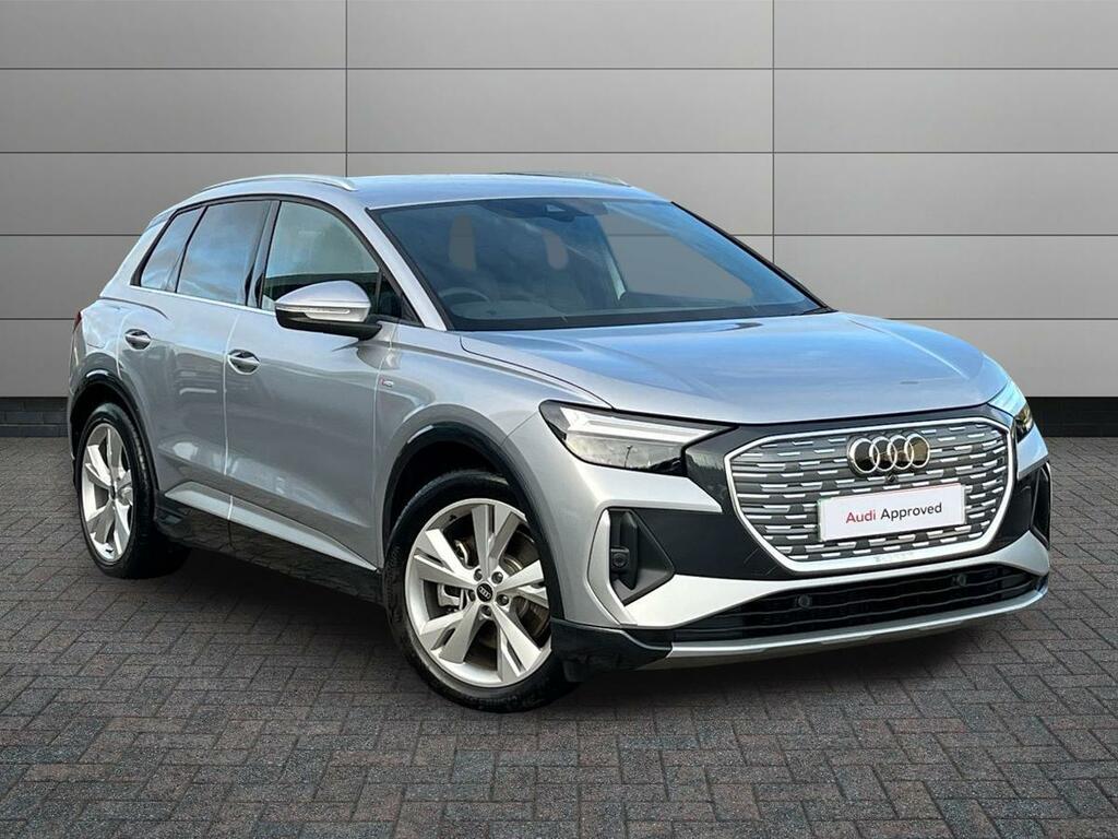 Audi Q4 E Tron 45 S Line 82Kwh Silver