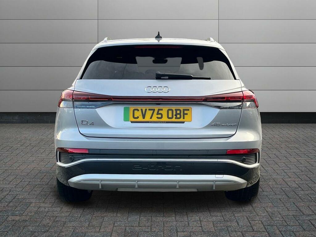 Audi Q4 E Tron 45 S Line 82Kwh CV75OBF Silver #6