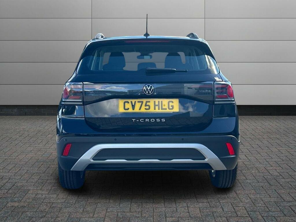 Volkswagen T-Cross 1.0 Tsi Life Euro 6 Ss CV75HLG Black #6