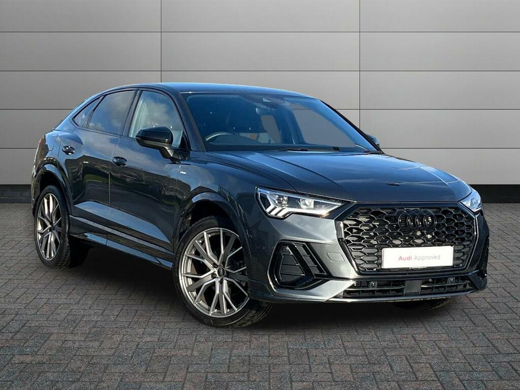 Audi Q3 1.5 Tfsi Cod 35 Black Edition Sportback S Tronic E Grey