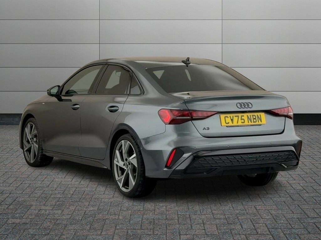 Audi A3 2.0 Tdi Black Edition S Tronic Euro 6 Ss CV75NBN Grey #2