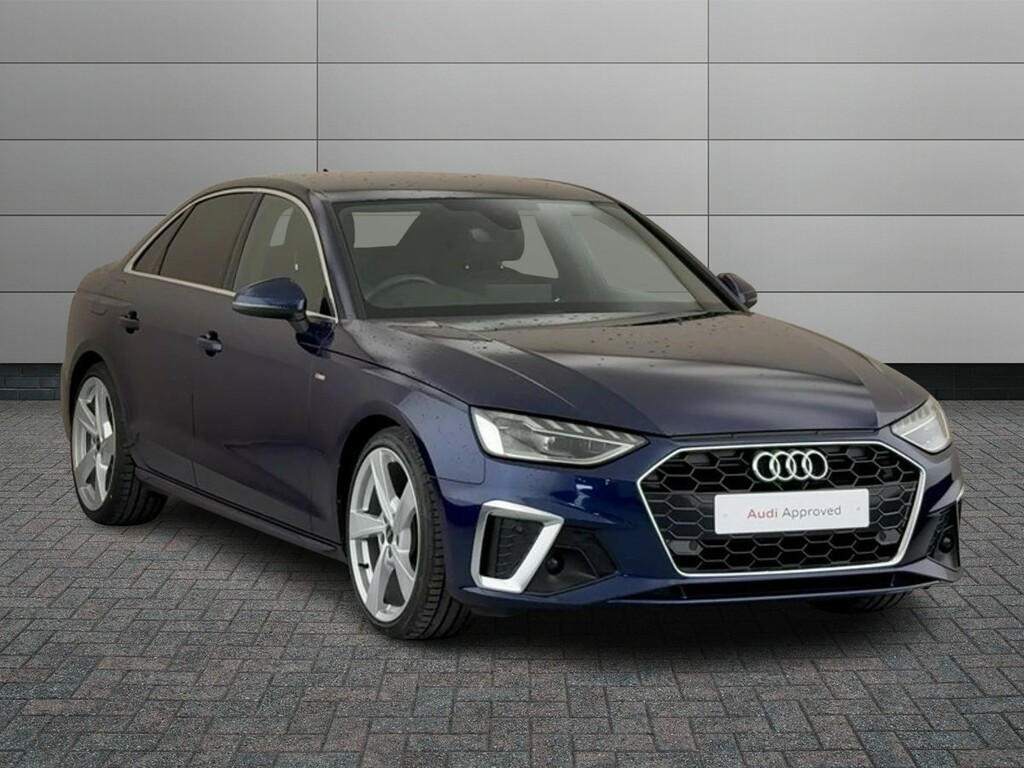 Audi A4 2.0 Tdi 35 S Line S Tronic Euro 6 Ss Blue