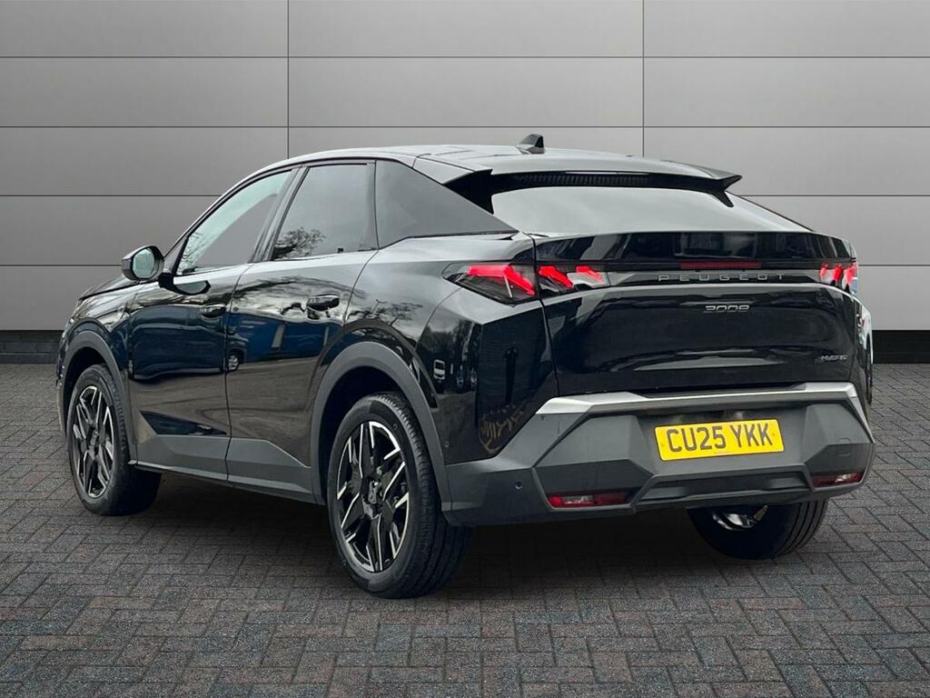 Peugeot 3008 1.2 Hybrid Gt Suv Hybrid E-dsc6 Euro 6 CU25YKK Black #2