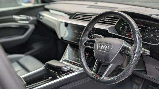 Audi E-tron 2021 50 S Line Suv Quattro 71.2K DV71BUE Black #2