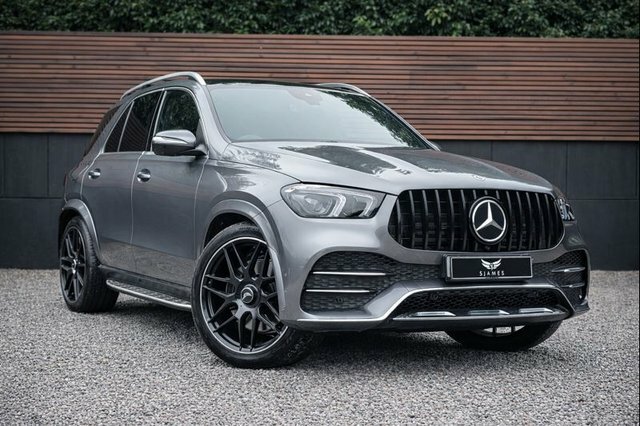 Mercedes-Benz GLE Class 2022 3.0 Gle400d Amg Line Premium Suv PO22UKE Grey #2