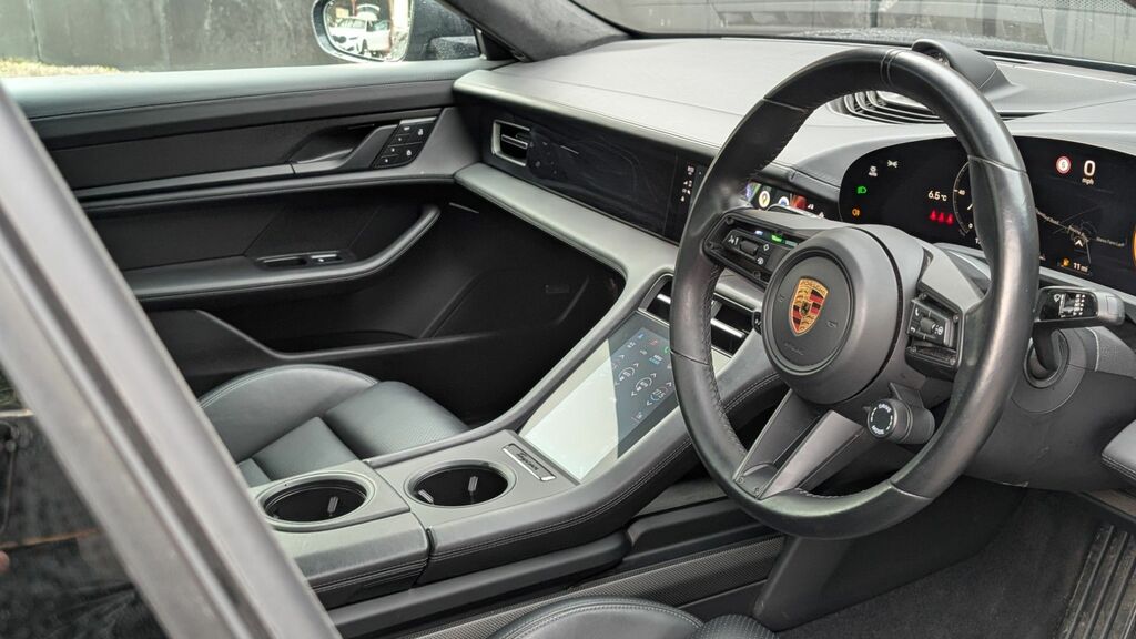 Porsche Taycan 2022 Performance Plus 93.4Kwh Turbo S Saloon E WD72CVA Grey #2