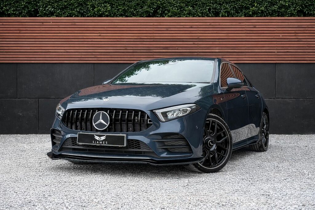Mercedes-Benz A Class 2023 1.3 A180 Amg Line Executive Saloon Petr Blue