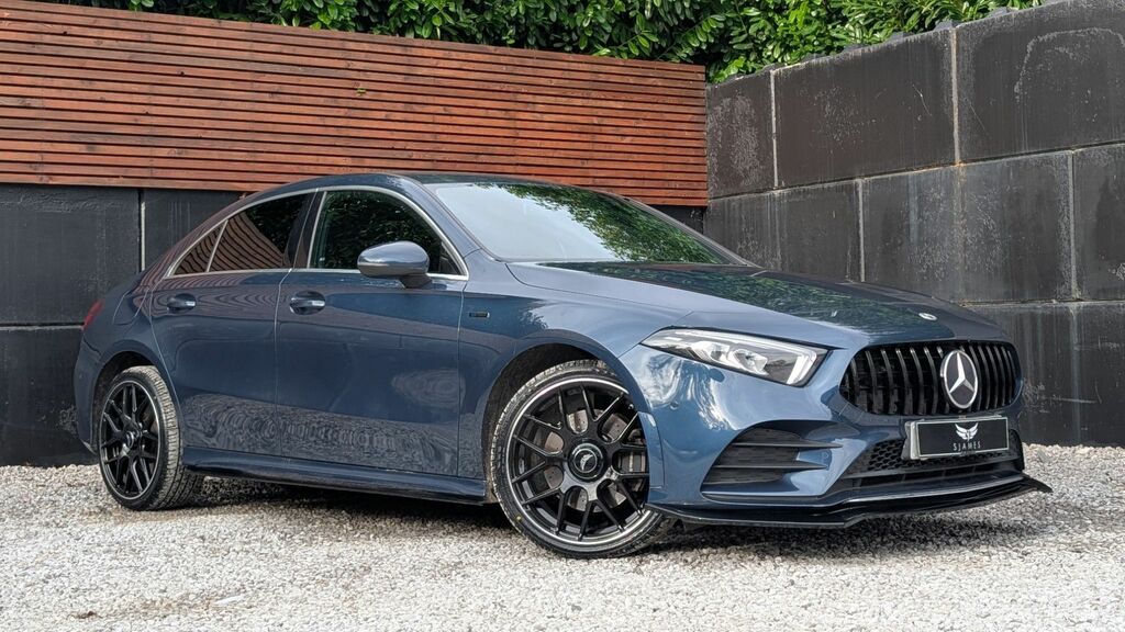 Mercedes-Benz A Class 2023 1.3 A180 Amg Line Executive Saloon Petr MA72VZN Blue #6