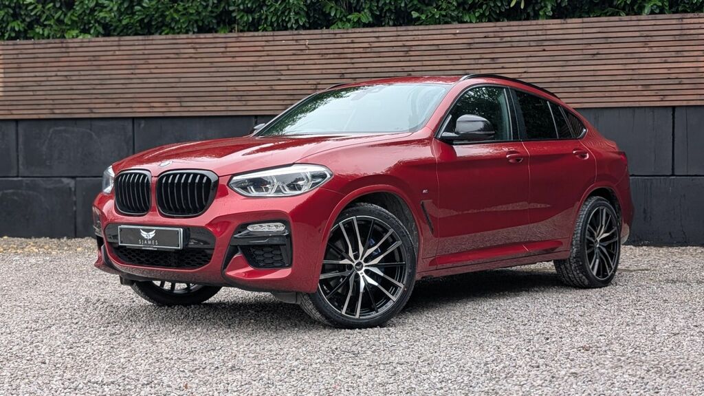 BMW X4 2018 3.0 M40d Suv Xdrive Euro 6 S CF68NBA Red #3