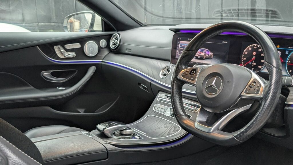 Mercedes-Benz E Class 2018 2.0 E220d Amg Line Premium Plus Coupe D WN18DVF White #2