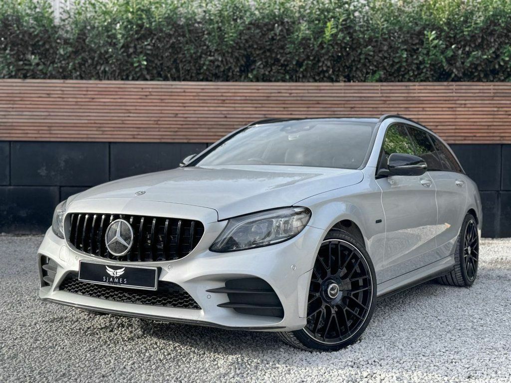Mercedes-Benz C Class 2019 1.5 C200 Mhev Eq Boost Amg Line Premium Est LA68FNR Silver