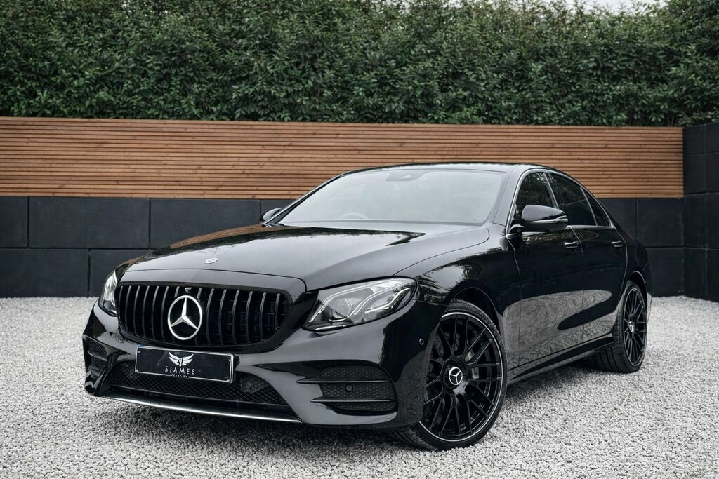 Mercedes-Benz E Class 2019 2.0 E200 Amg Line Premium Saloon Black