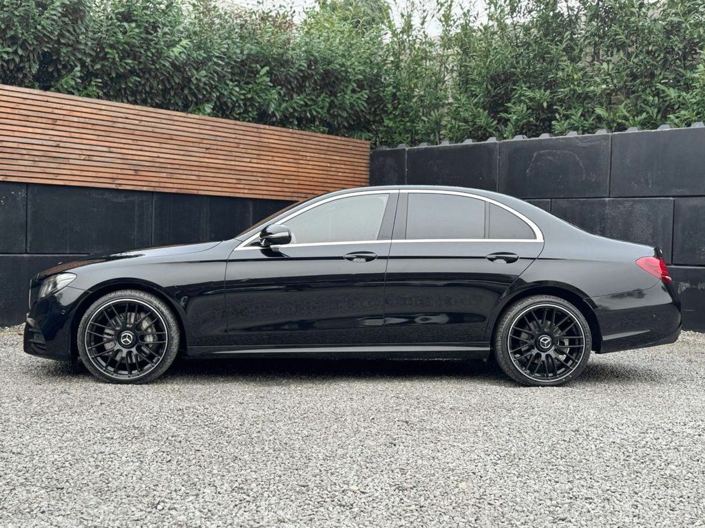 Mercedes-Benz E Class 2019 2.0 E200 Amg Line Premium Saloon HF19OLV Black #4