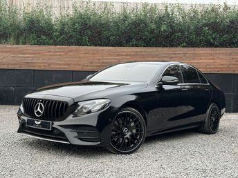 Mercedes-Benz E Class 2019 2.0 E200 Amg Line Premium Saloon HF19OLV Black #3