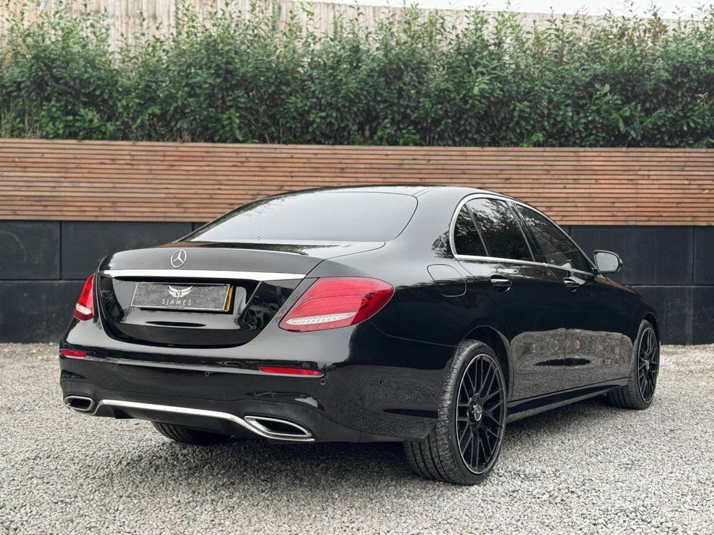 Mercedes-Benz E Class 2019 2.0 E200 Amg Line Premium Saloon HF19OLV Black #6