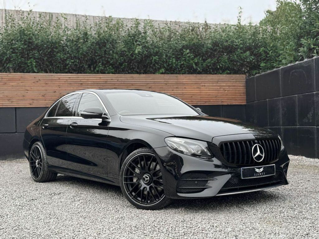 Mercedes-Benz E Class 2019 2.0 E200 Amg Line Premium Saloon HF19OLV Black #5