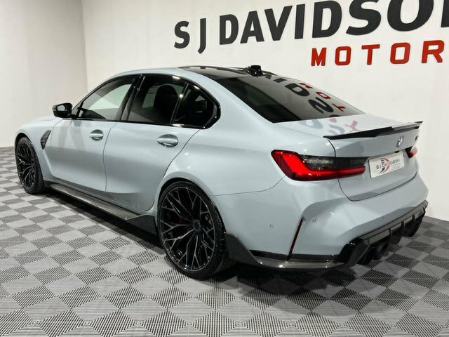 BMW M3 2021 3.0 Biturbo Competition Saloon Ste PXZ8224 Grey #2