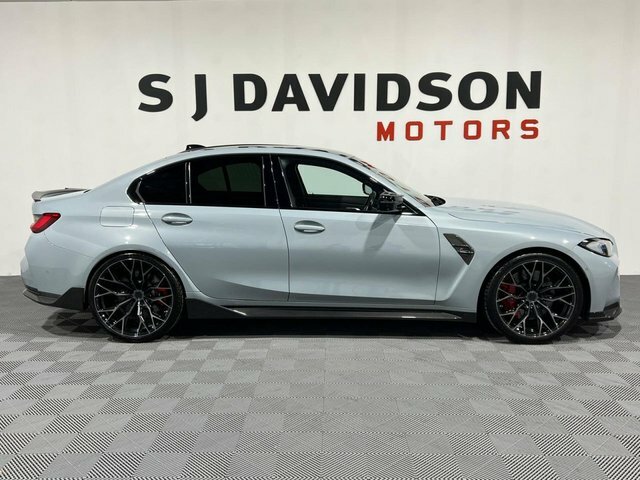 BMW M3 2021 3.0 Biturbo Competition Saloon Ste PXZ8224 Grey #3