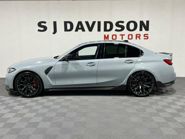 BMW M3 2021 3.0 Biturbo Competition Saloon Ste PXZ8224 Grey #4