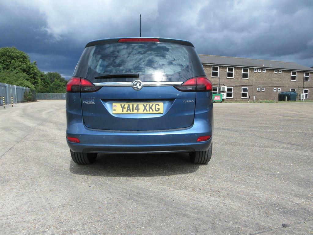 Vauxhall Zafira Tourer 1.4T 16V Exclusiv Euro 5 YA14XKG Blue #3