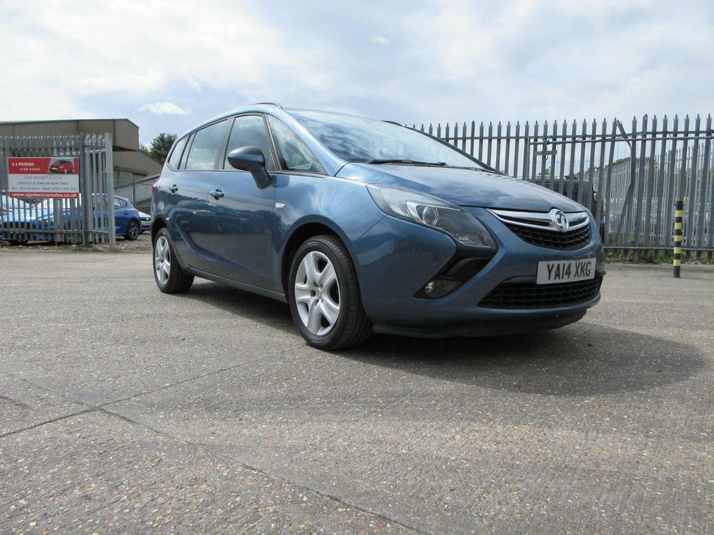 Vauxhall Zafira Tourer 1.4T 16V Exclusiv Euro 5 Blue