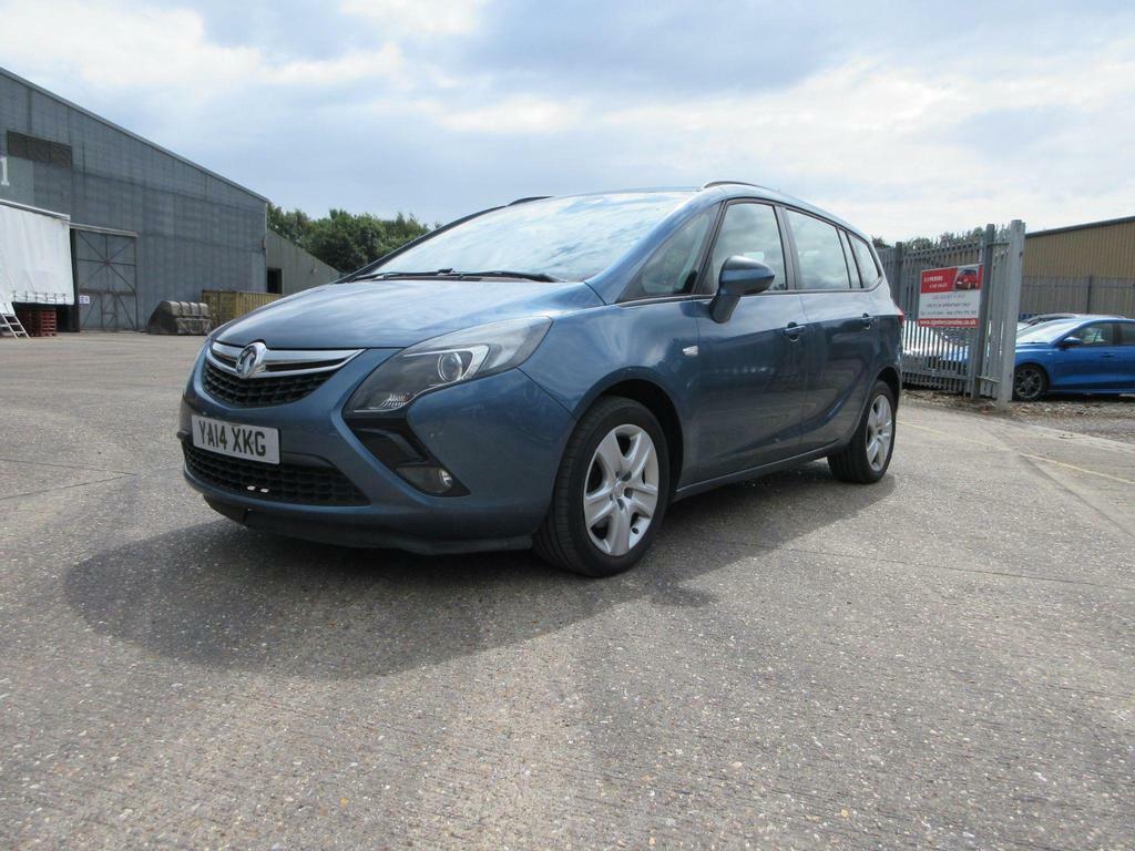 Vauxhall Zafira Tourer 1.4T 16V Exclusiv Euro 5 YA14XKG Blue #6