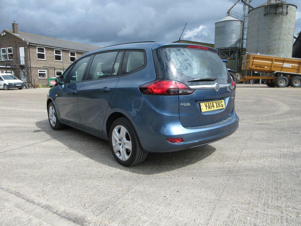 Vauxhall Zafira Tourer 1.4T 16V Exclusiv Euro 5 YA14XKG Blue #5