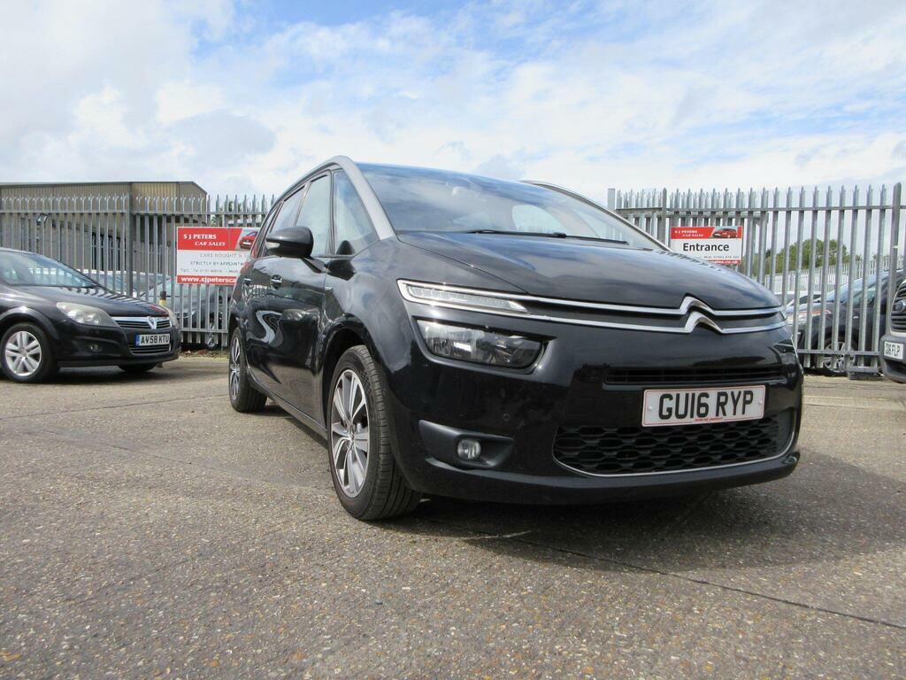 Citroen Grand C4 Picasso 1.6 Bluehdi Exclusive Eat6 Euro 6 S S Black