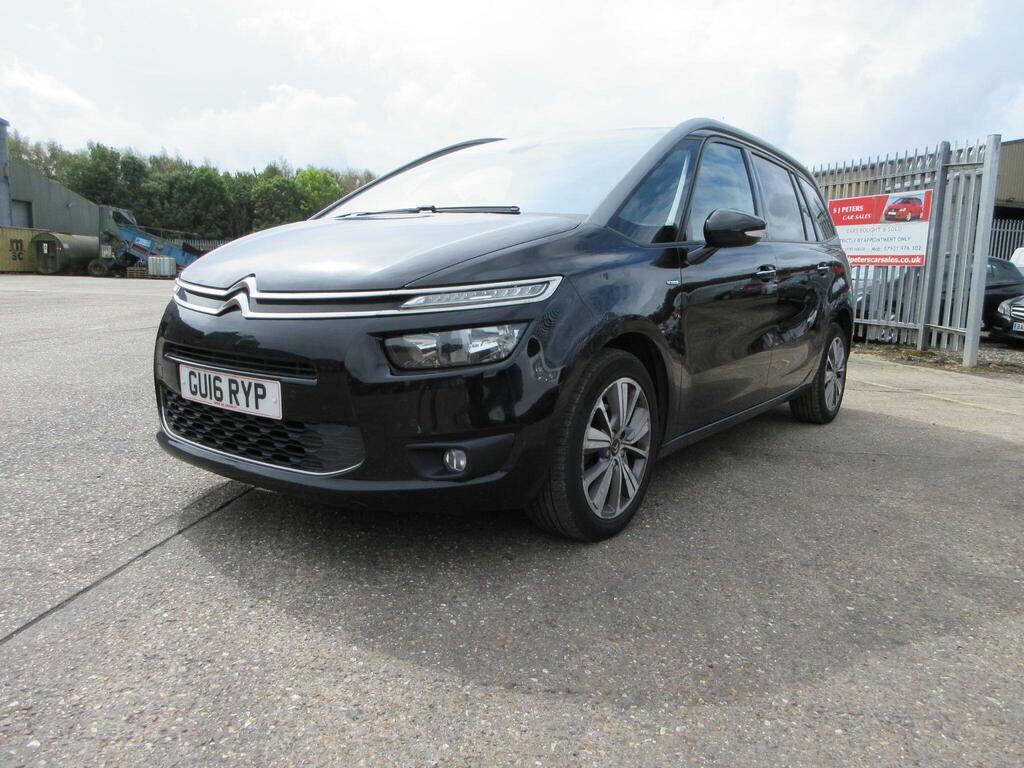 Citroen Grand C4 Picasso 1.6 Bluehdi Exclusive Eat6 Euro 6 S S GU16RYP Black #6