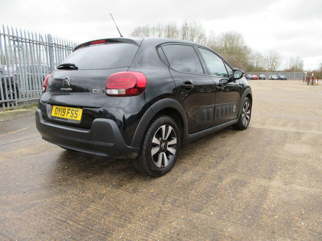 Citroen C3 1.2 Puretech Flair Euro 6 S S OY19FSS Black #5