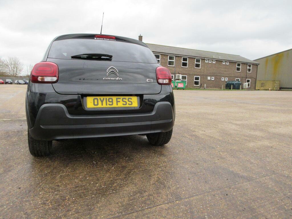 Citroen C3 1.2 Puretech Flair Euro 6 S S OY19FSS Black #3