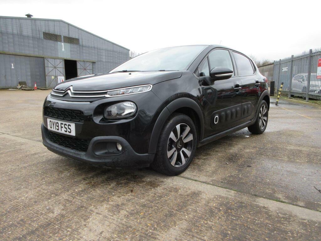 Citroen C3 1.2 Puretech Flair Euro 6 S S OY19FSS Black #6