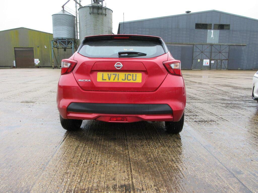 Nissan Micra 1.0 Ig-t Acenta Xtron Euro 6 S S LV71JCU Red #3