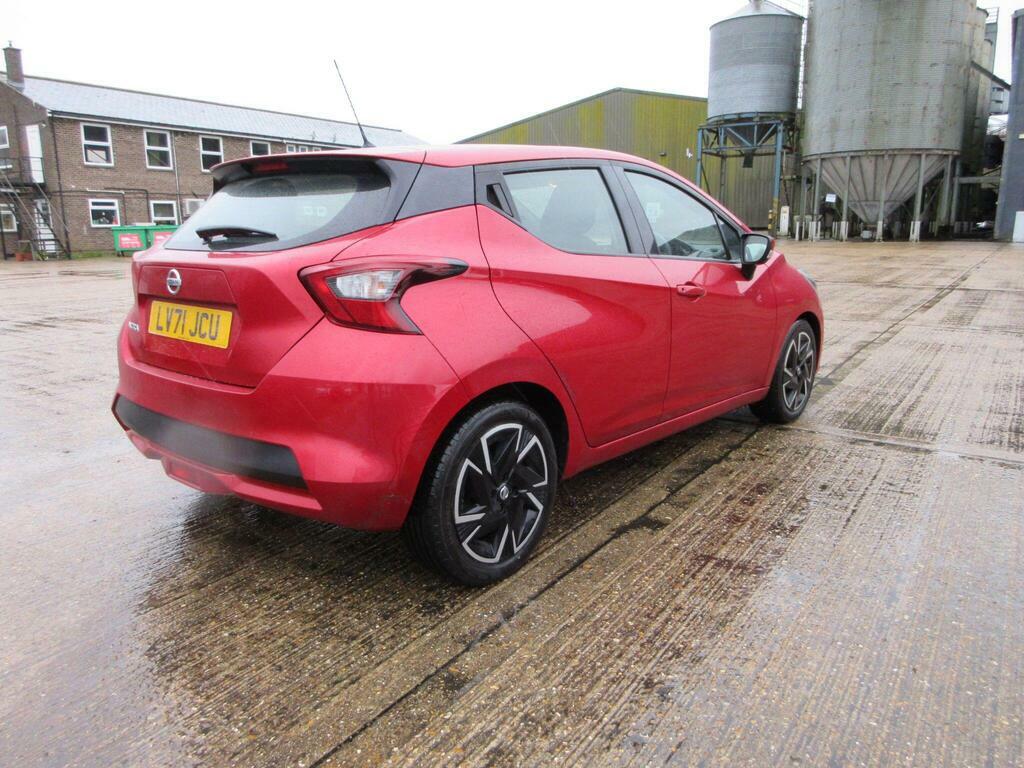 Nissan Micra 1.0 Ig-t Acenta Xtron Euro 6 S S LV71JCU Red #5