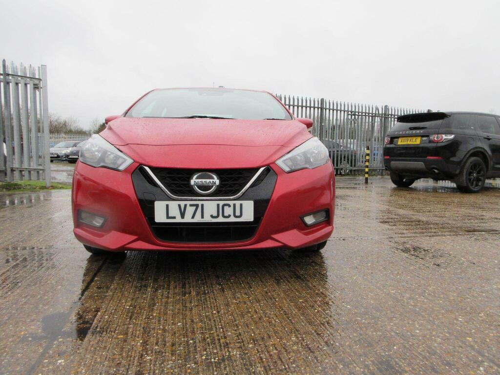 Nissan Micra 1.0 Ig-t Acenta Xtron Euro 6 S S LV71JCU Red #2