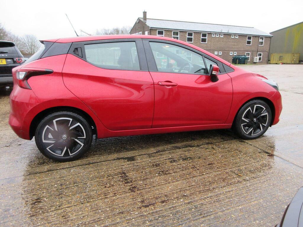 Nissan Micra 1.0 Ig-t Acenta Xtron Euro 6 S S LV71JCU Red #4