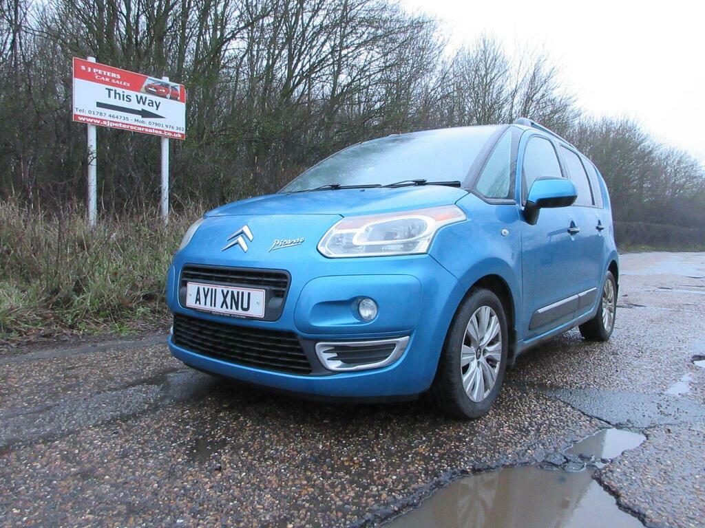 Citroen C3 Picasso 1.6 Hdi Exclusive Euro 5 Blue