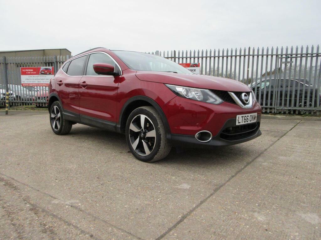 Nissan Qashqai 1.6 Dci N-connecta Xtron 2Wd Euro 6 S S Red