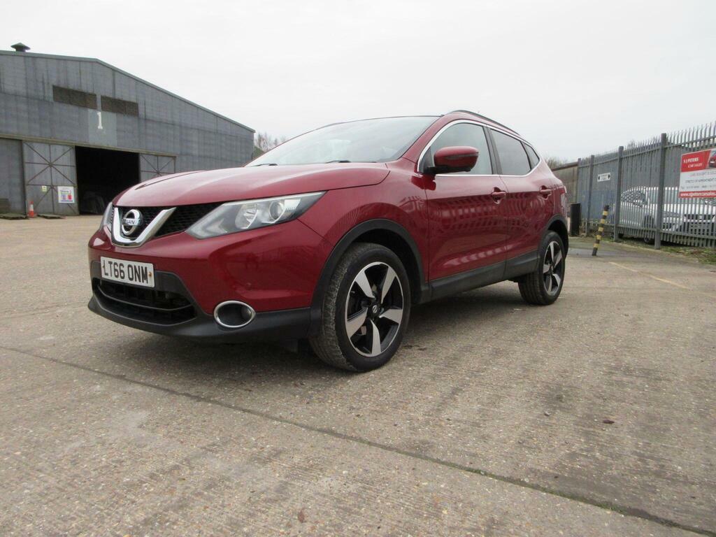 Nissan Qashqai 1.6 Dci N-connecta Xtron 2Wd Euro 6 S S LT66ONM Red #6