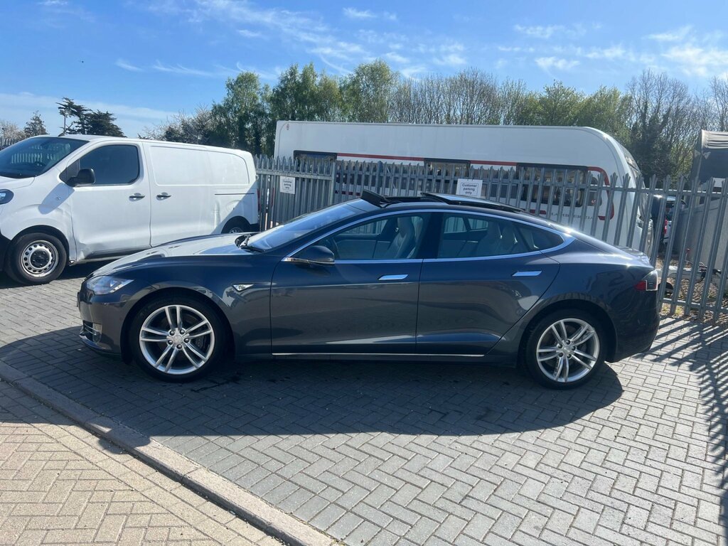 Tesla Model S 85D Dual Motor 4Wd Silver #6