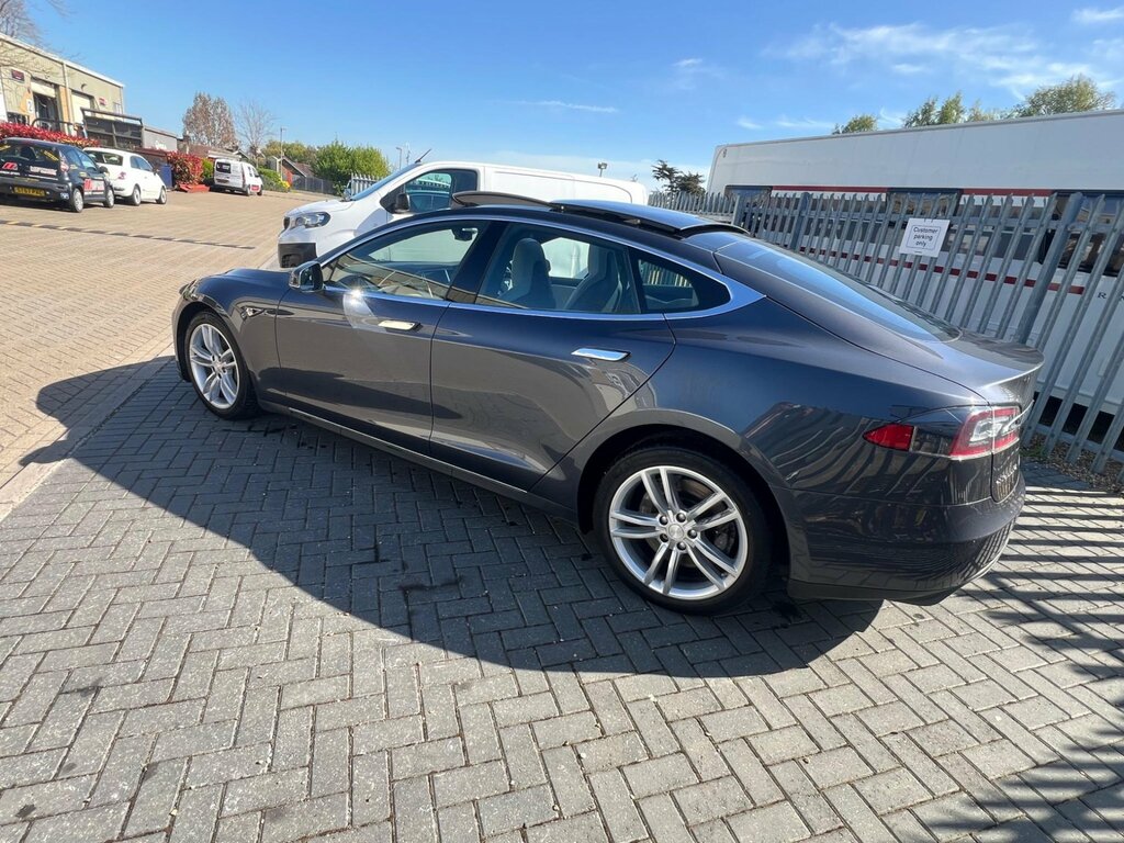 Tesla Model S 85D Dual Motor 4Wd Silver #5