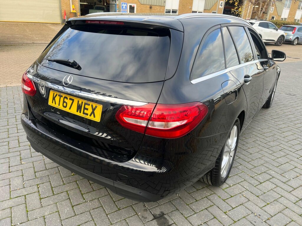 Mercedes-Benz C Class 2.0 C200 Se Executive Edition G-tronic Euro 6 S KT67WEX Black #3
