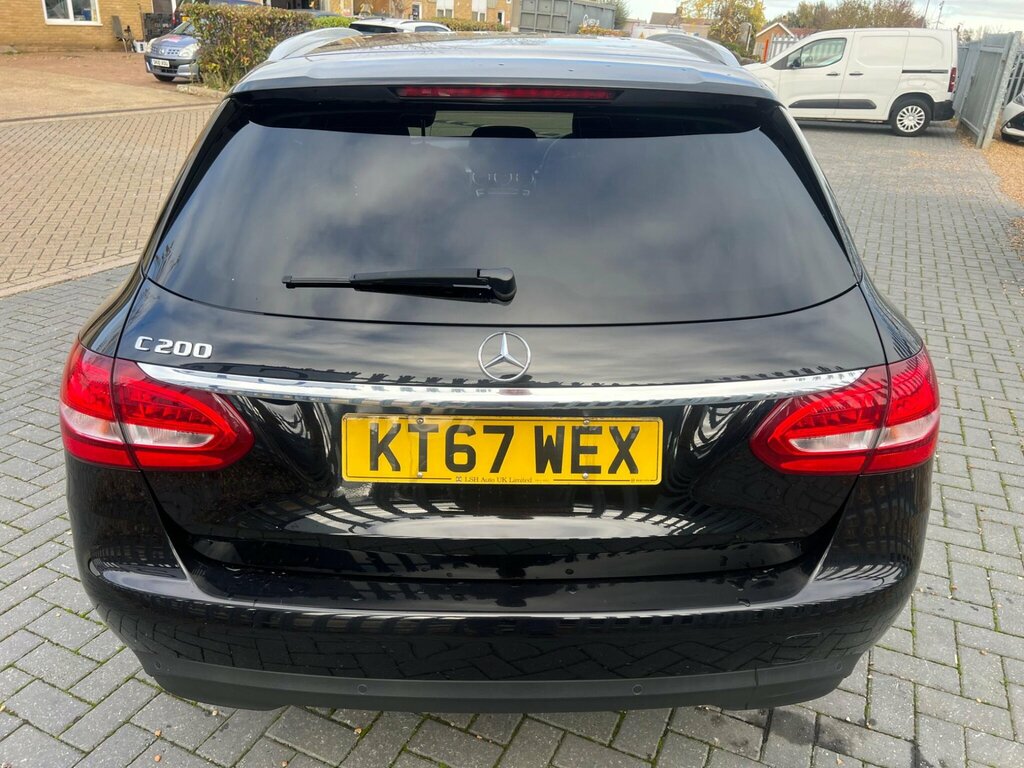 Mercedes-Benz C Class 2.0 C200 Se Executive Edition G-tronic Euro 6 S KT67WEX Black #4