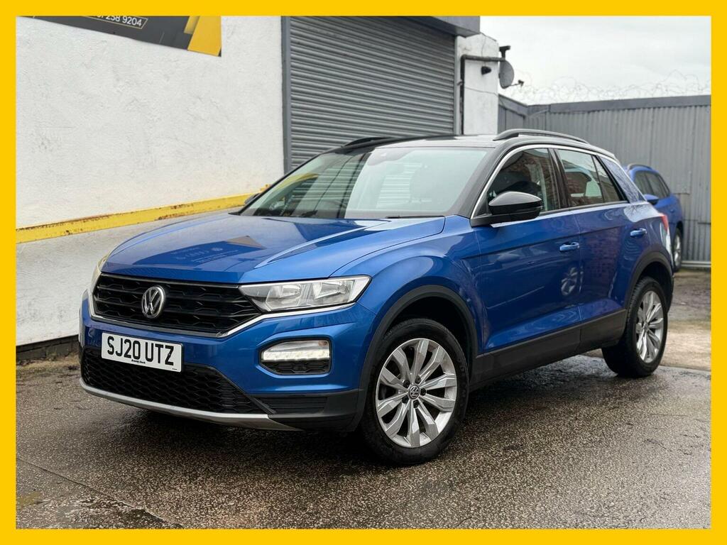 Volkswagen T-Roc Suv 1.0 Tsi Se Euro 6 Ss 202020 Blue
