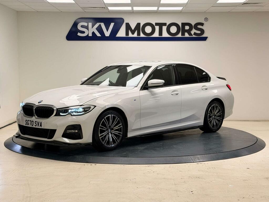 BMW 3 Series Saloon SG70SVA White #6