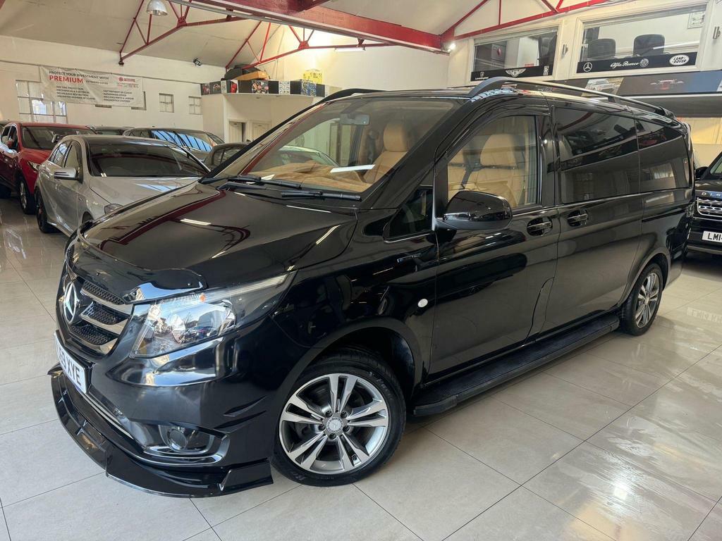 Mercedes-Benz eVito 34Kwh Evito Tourer L2 WJ69XYE Black #5