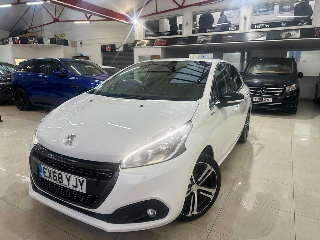 Peugeot 208 1.2 Puretech Gpf Gt Line Euro 6 S S EX68YJY White #5